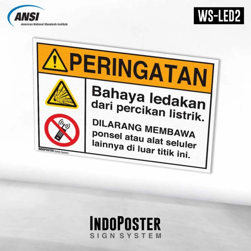 Detail Sign Bahaya Listrik Nomer 43