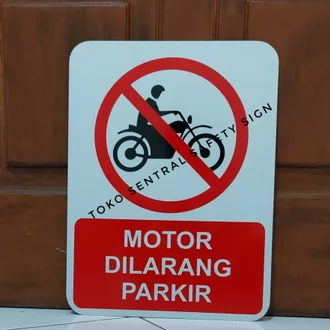Detail Sign Dilarang Parkir Nomer 42