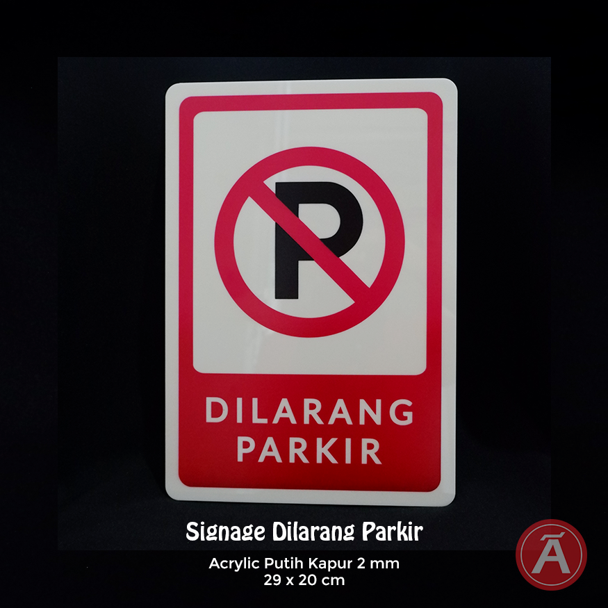 Detail Sign Dilarang Parkir Nomer 43