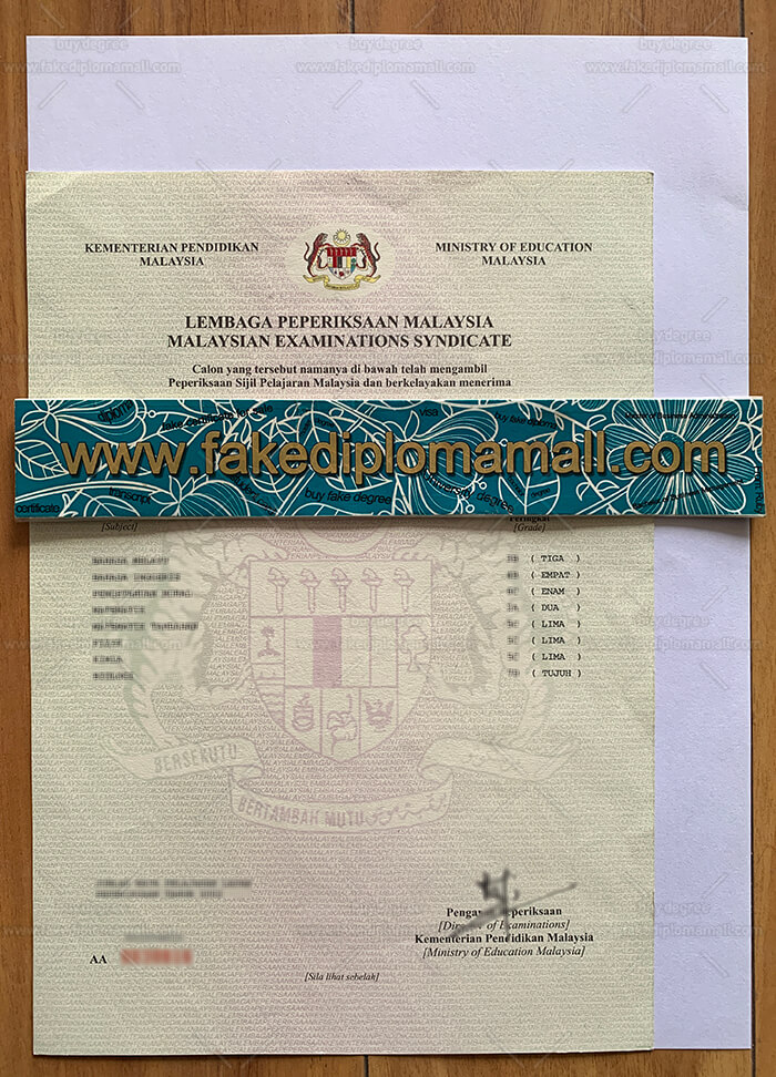Detail Sijil Pelajaran Malaysia Koleksi Nomer 5