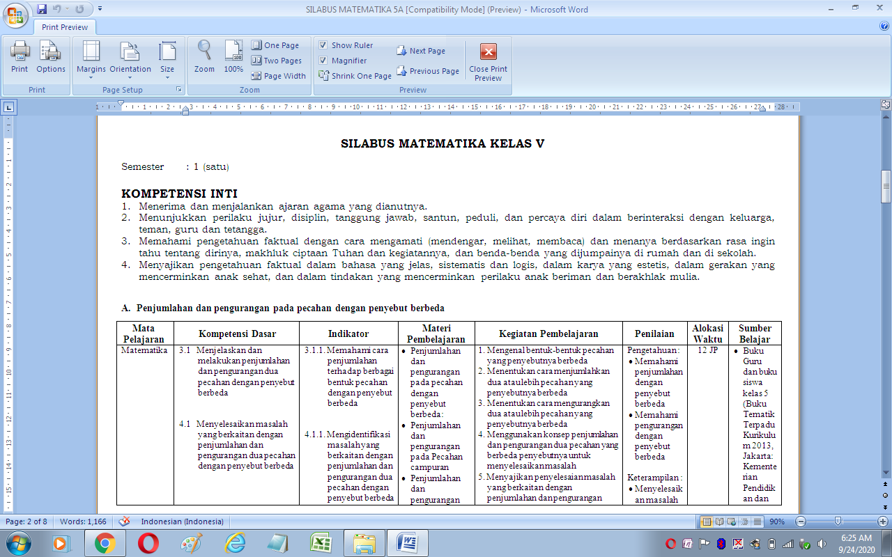 Detail Silabus Matematika Dasar Nomer 49