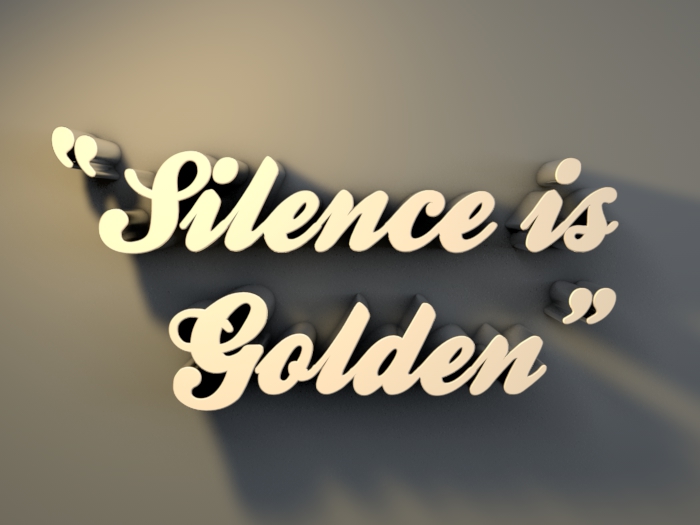 Detail Silence Is Golden Quotes Nomer 43