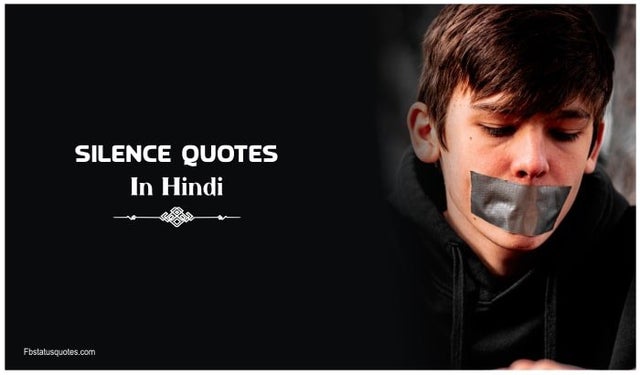 Detail Silence Quotes In Hindi Images Nomer 44