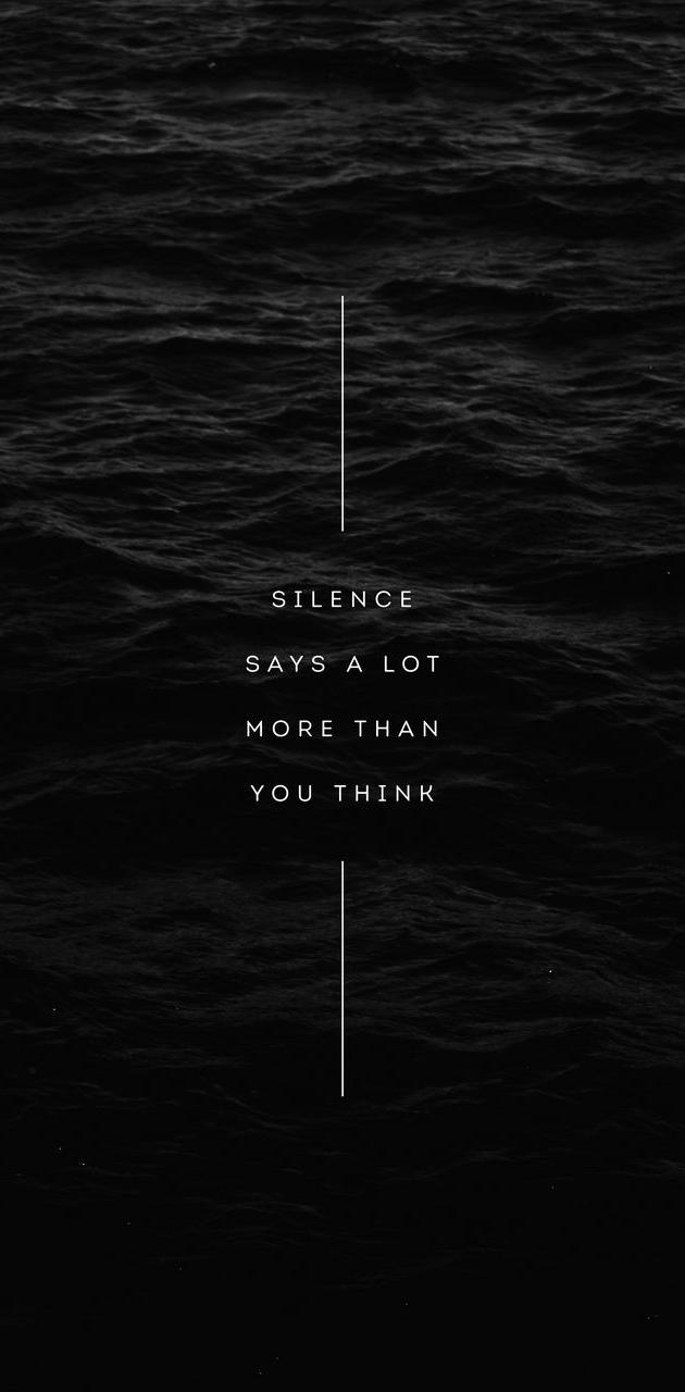 Detail Silence Wallpaper Nomer 2