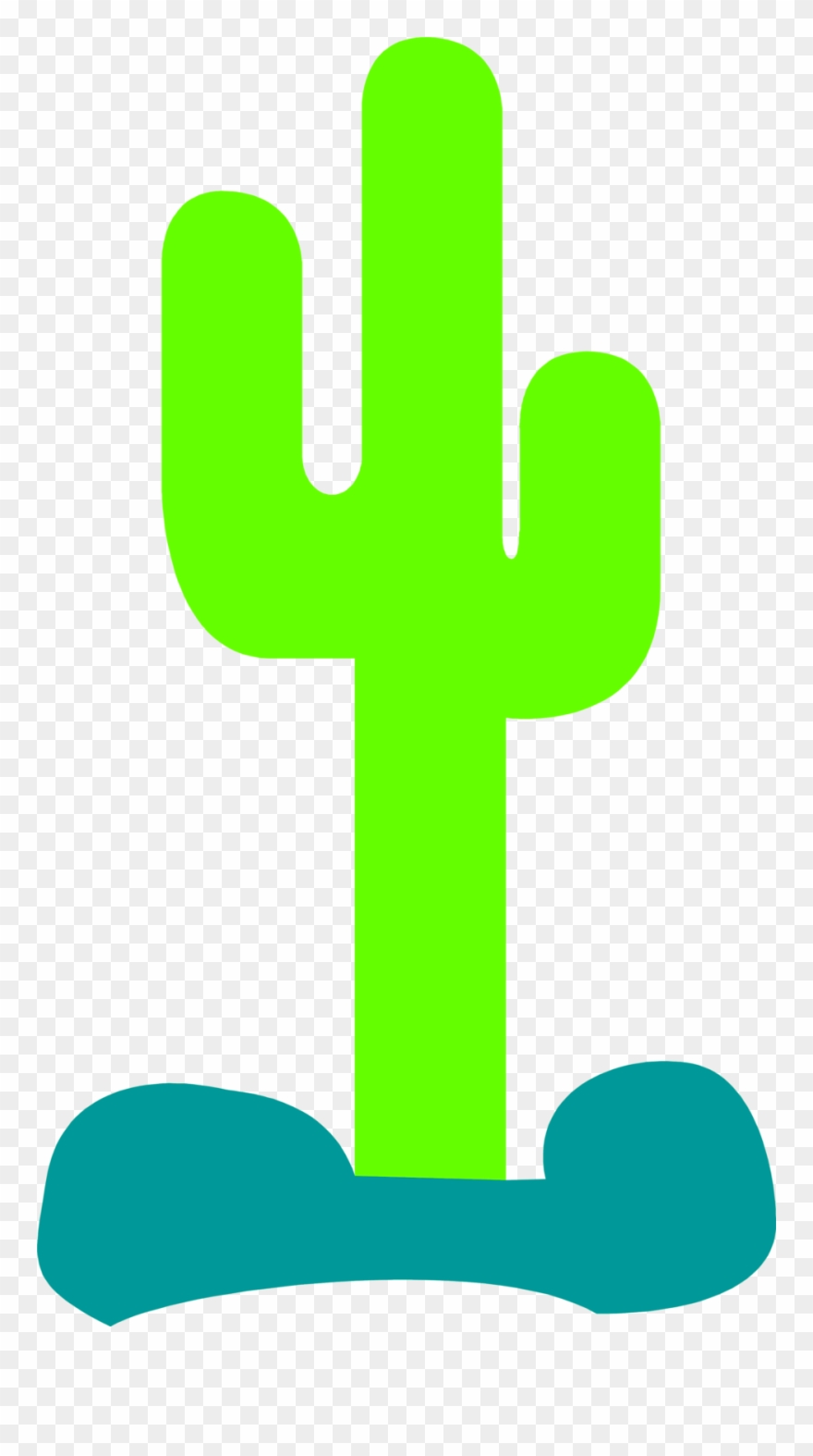 Detail Silhouette Cactus Clipart Nomer 32