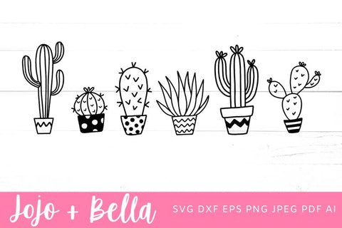 Detail Silhouette Cactus Clipart Nomer 41