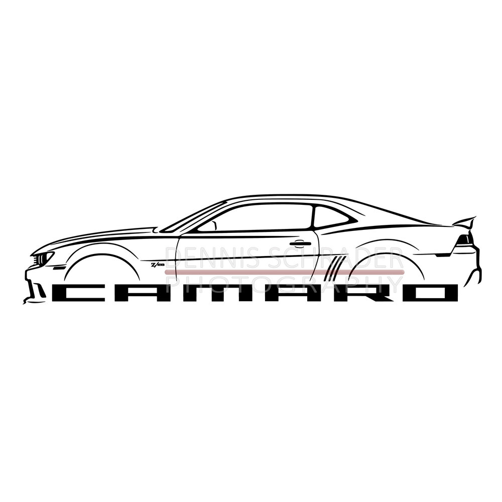 Detail Silhouette Camaro Clipart Nomer 13