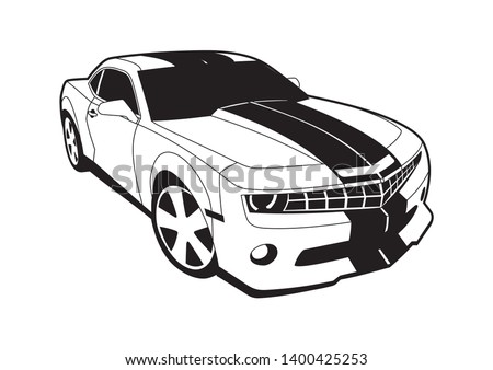 Detail Silhouette Camaro Clipart Nomer 26