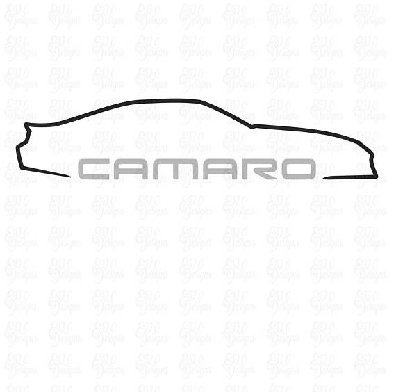 Detail Silhouette Camaro Clipart Nomer 35