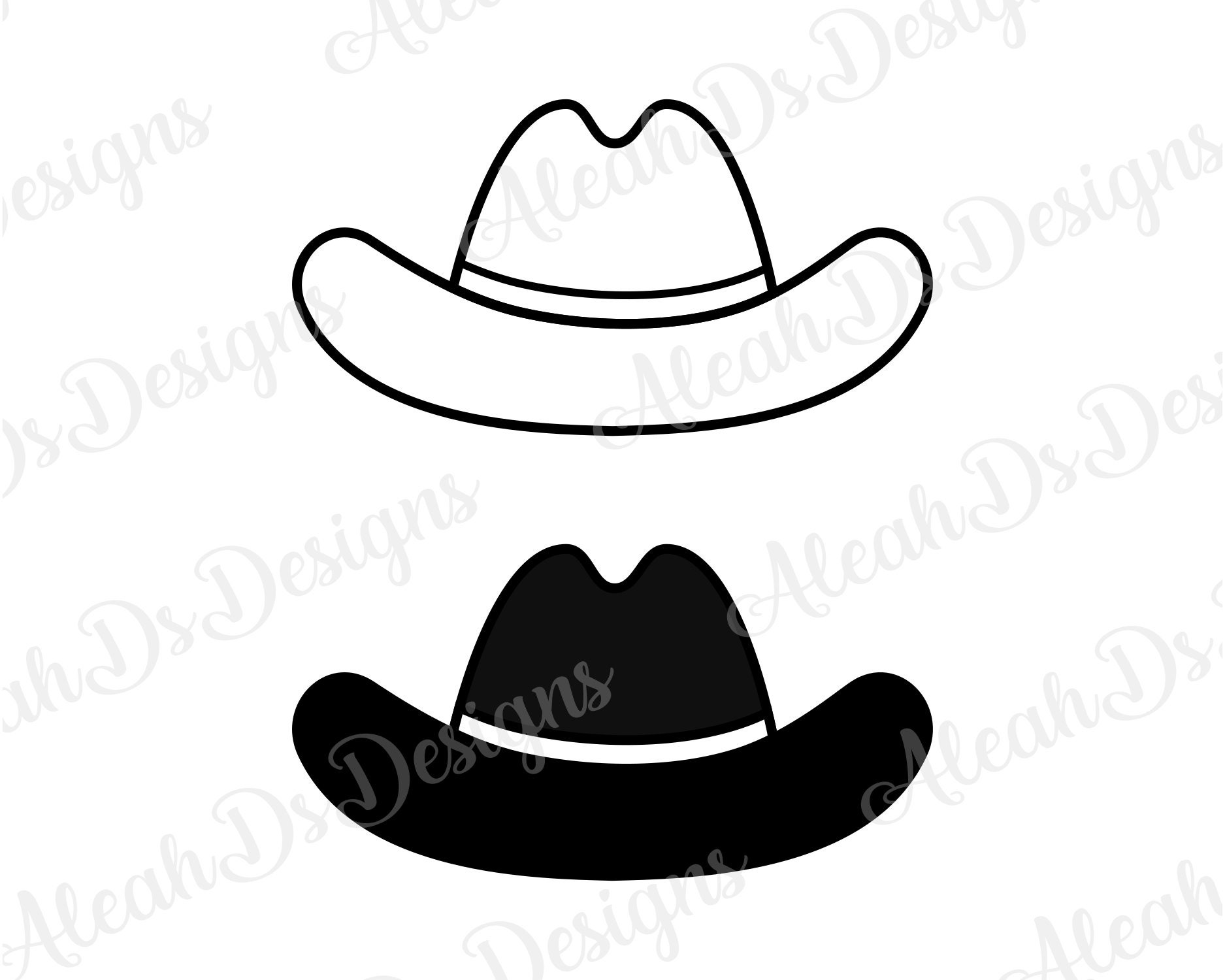 Detail Silhouette Cowboy Hat Clipart Nomer 20