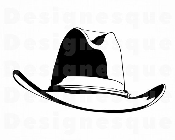 Detail Silhouette Cowboy Hat Clipart Nomer 28