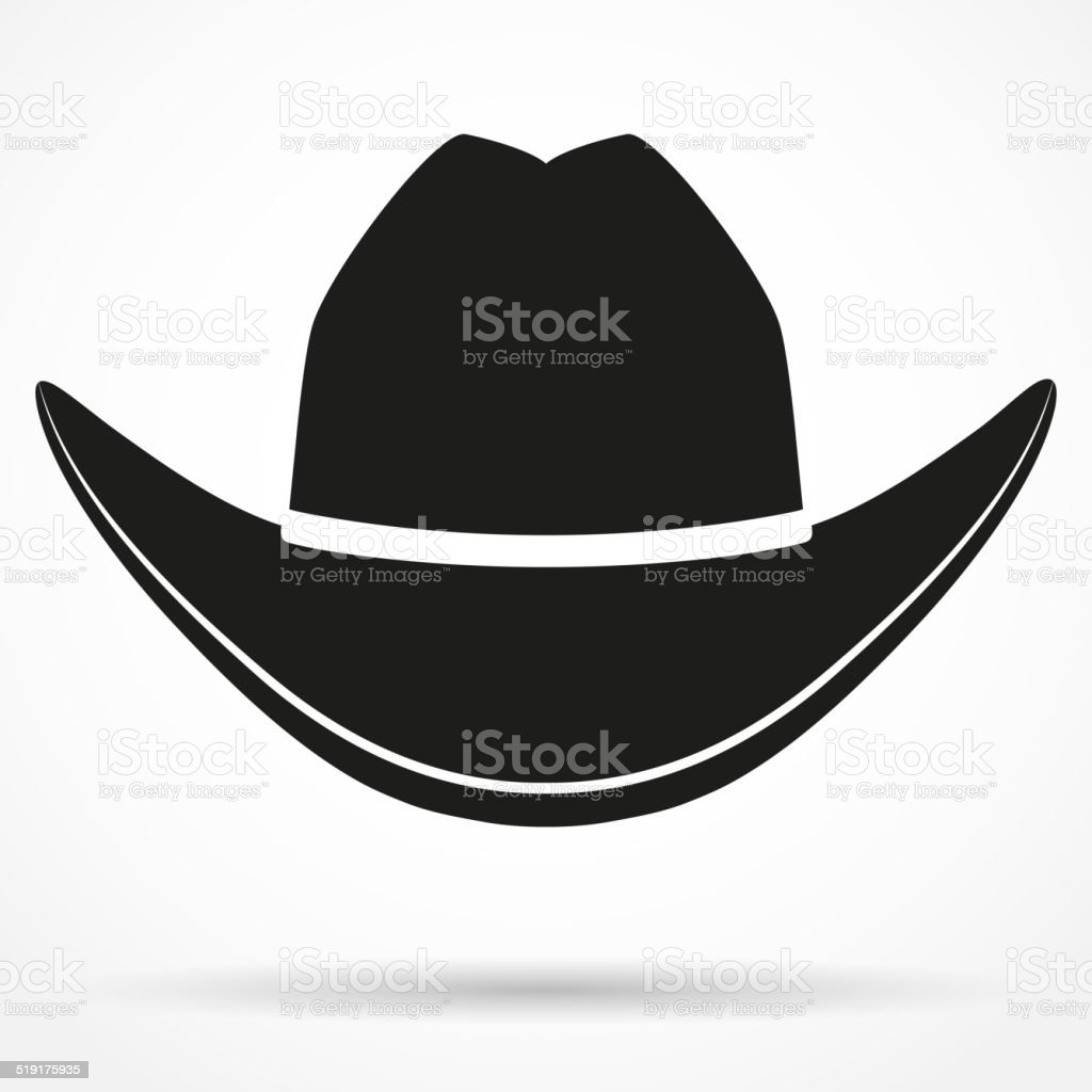 Detail Silhouette Cowboy Hat Clipart Nomer 7