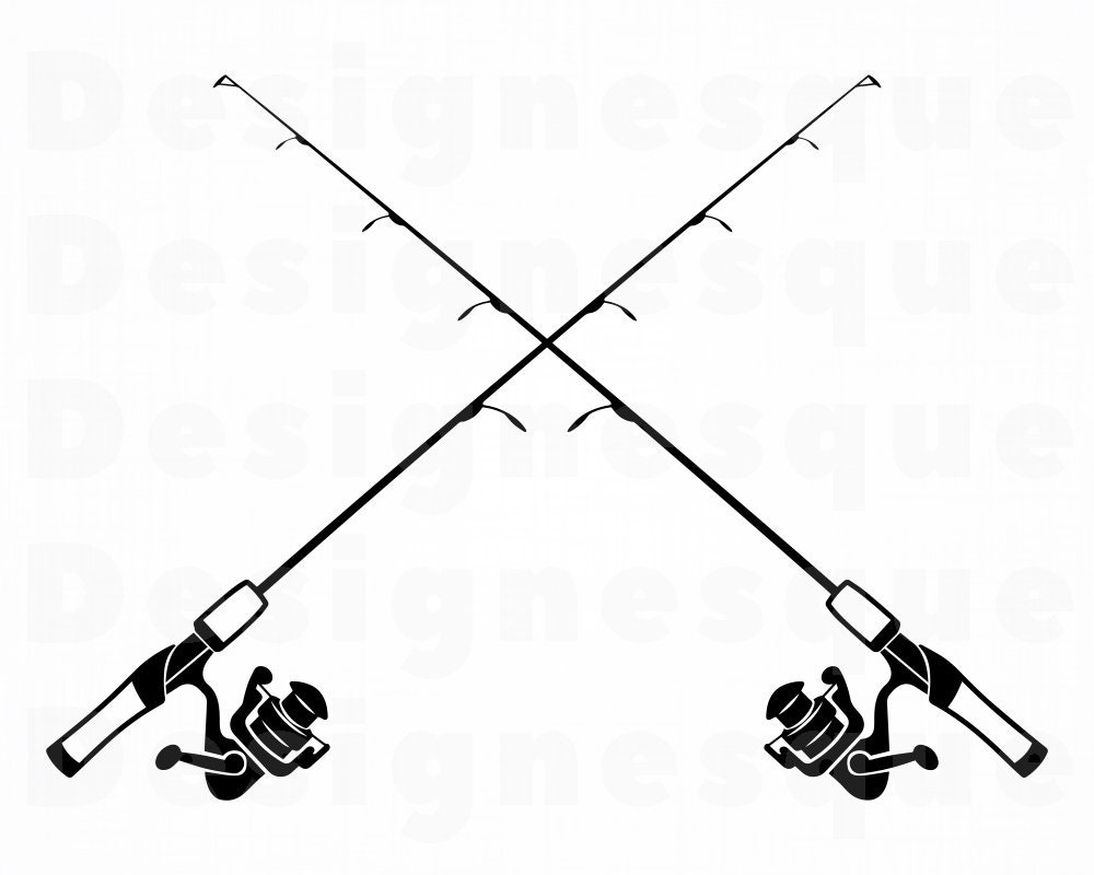 Detail Silhouette Fishing Pole Nomer 26