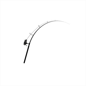 Detail Silhouette Fishing Pole Nomer 34