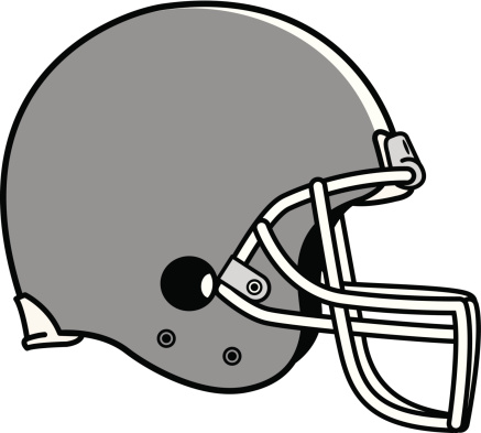 Detail Silhouette Football Helmet Clipart Nomer 30