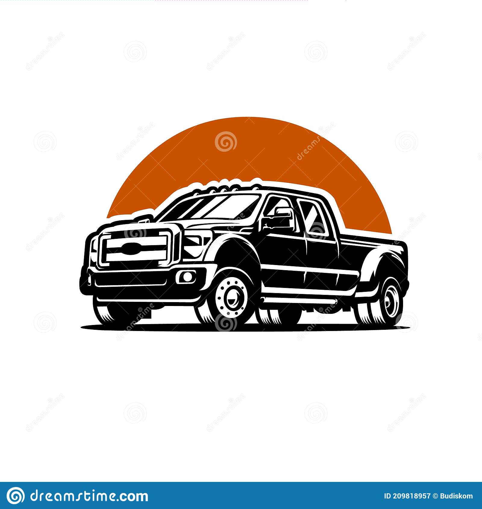 Detail Silhouette Ford Truck Clipart Nomer 14