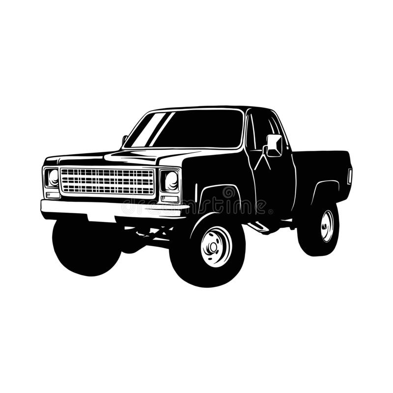 Detail Silhouette Ford Truck Clipart Nomer 23