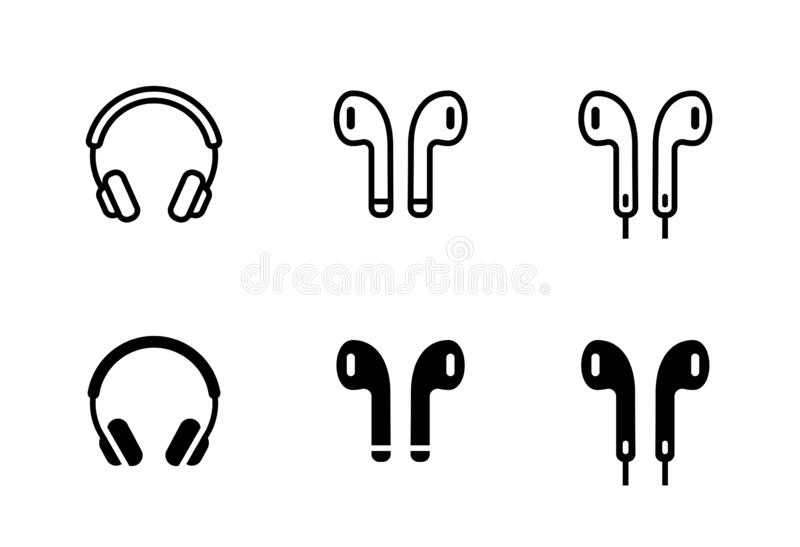 Detail Silhouette Headphones Clipart Nomer 28