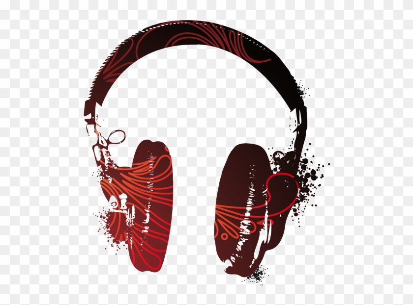 Detail Silhouette Headphones Clipart Nomer 54