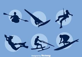 Detail Silhouette Kayak Clipart Nomer 39