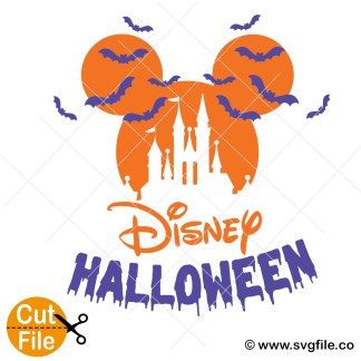 Detail Silhouette Mickey Halloween Clipart Nomer 26