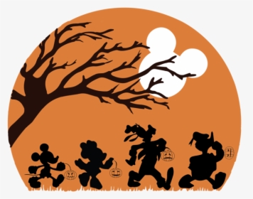 Detail Silhouette Mickey Halloween Clipart Nomer 28