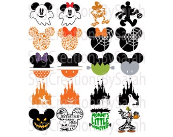 Detail Silhouette Mickey Halloween Clipart Nomer 47