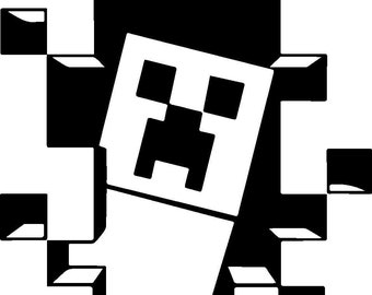 Detail Silhouette Minecraft Clipart Nomer 5