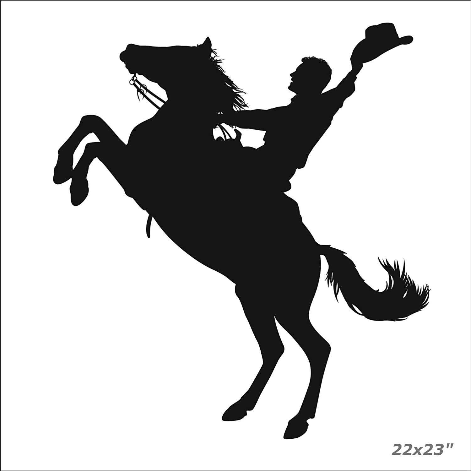 Detail Silhouette Of Cowboy Nomer 26