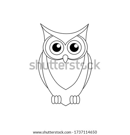 Detail Silhouette Owl Clipart Black And White Nomer 50