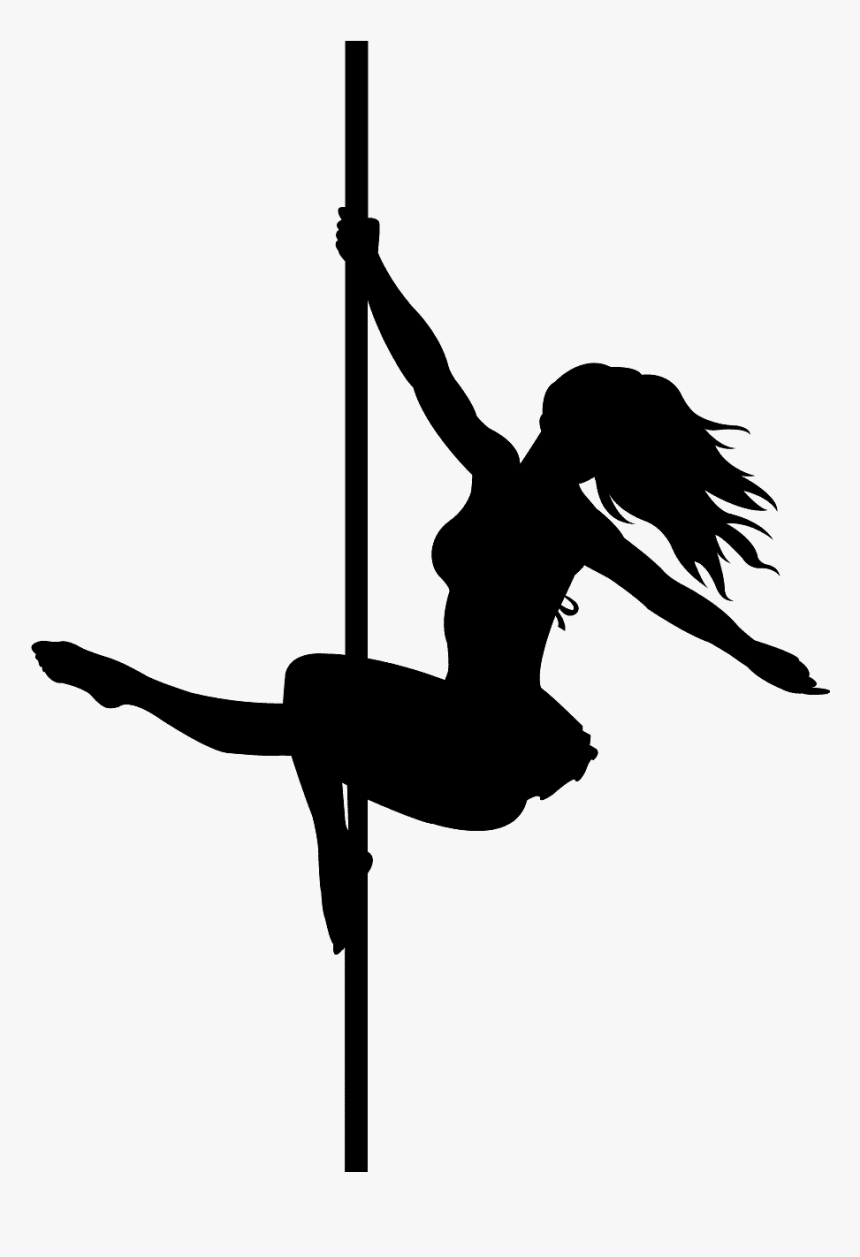 Detail Silhouette Pole Dancer Nomer 12