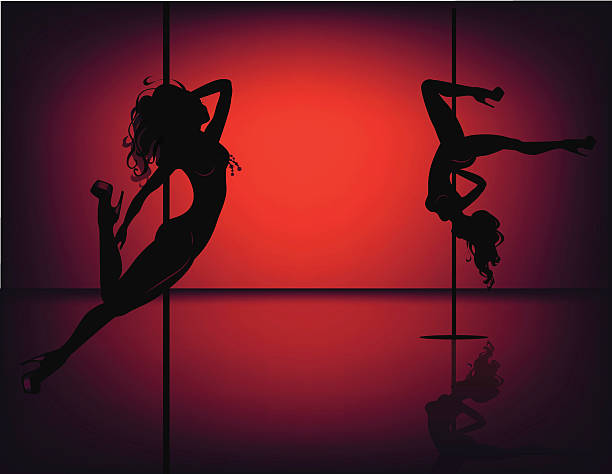 Detail Silhouette Pole Dancer Nomer 29