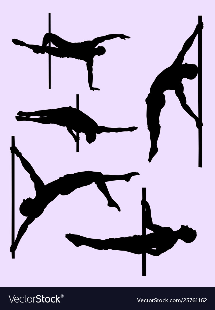 Detail Silhouette Pole Dancer Nomer 32