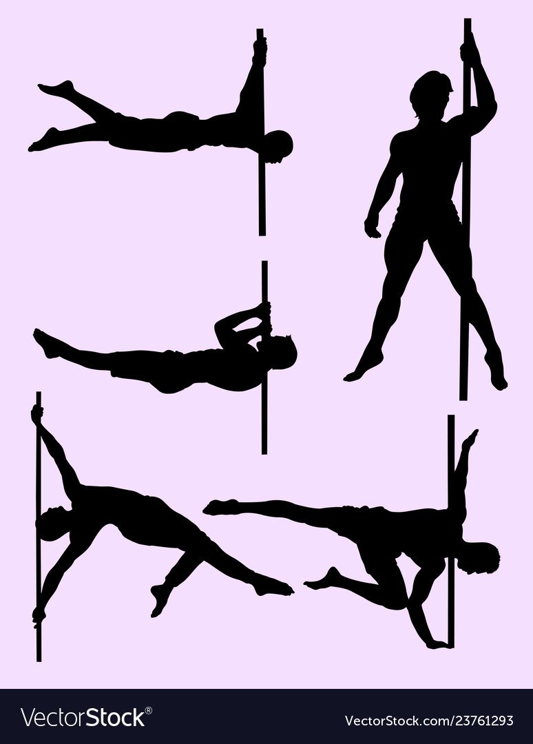 Detail Silhouette Pole Dancer Nomer 34