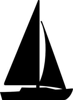 Detail Silhouette Sailboat Clipart Nomer 27