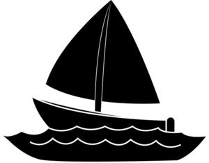 Detail Silhouette Sailboat Clipart Nomer 30