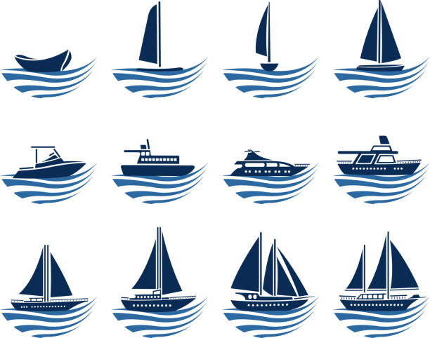 Detail Silhouette Sailboat Clipart Nomer 45