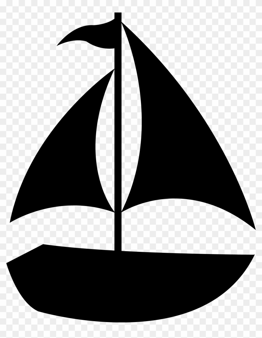 Detail Silhouette Sailboat Clipart Nomer 7