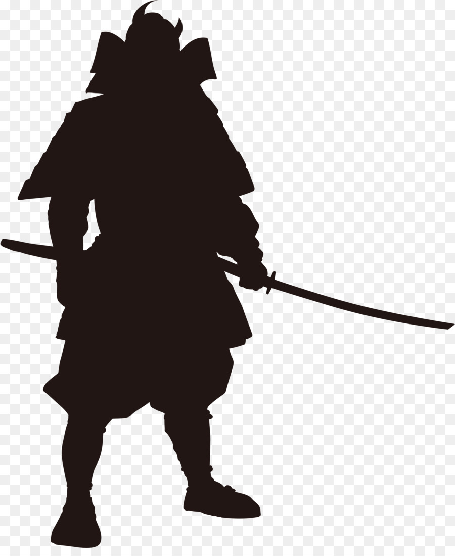 Detail Silhouette Samurai Png Nomer 19