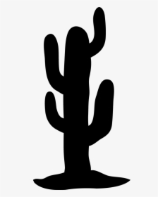 Detail Silhouette Simple Cactus Clipart Nomer 14