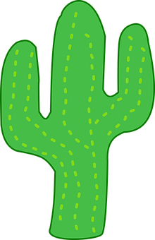 Download Silhouette Simple Cactus Clipart Nomer 52