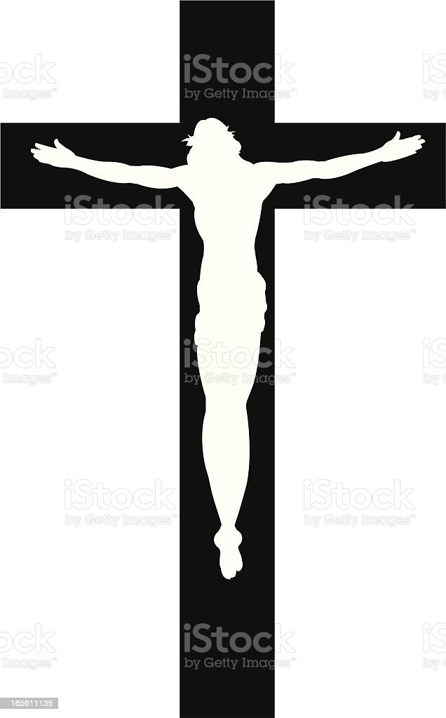 Detail Silhouette Transparent Jesus On The Cross Nomer 19