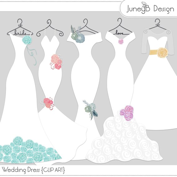 Detail Silhouette Wedding Dress Clipart Nomer 20