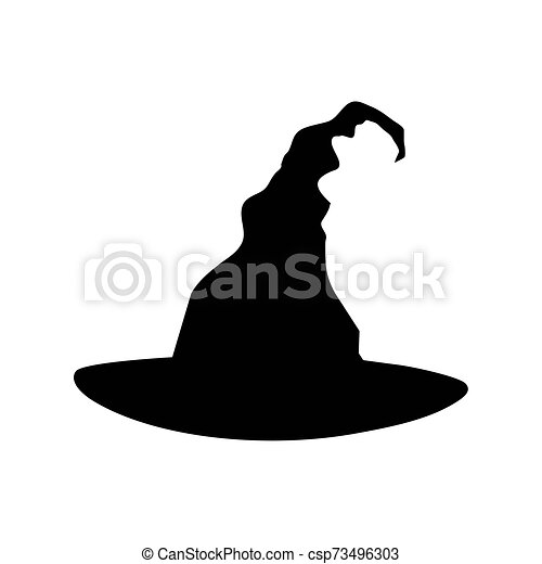 Detail Silhouette Witch Hat Clipart Nomer 18