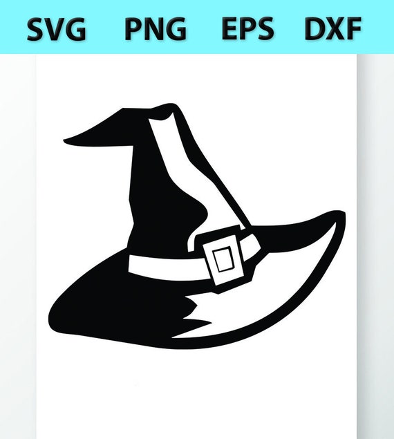 Detail Silhouette Witch Hat Clipart Nomer 33