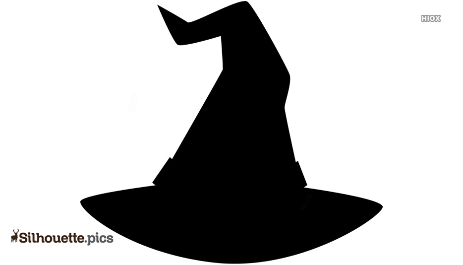 Detail Silhouette Witch Hat Clipart Nomer 40