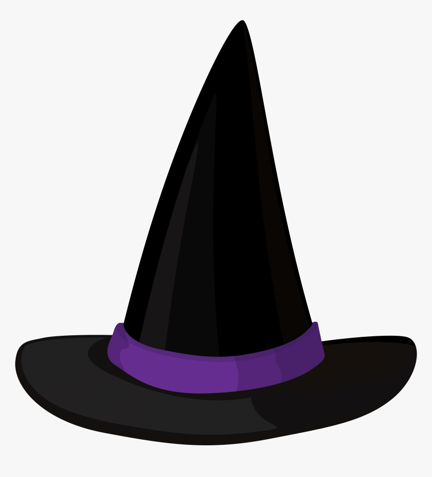 Detail Silhouette Witch Hat Clipart Nomer 41