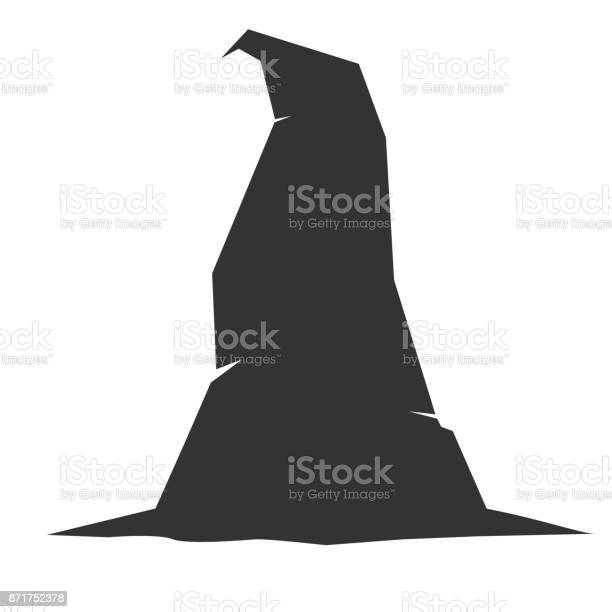 Detail Silhouette Witch Hat Clipart Nomer 49