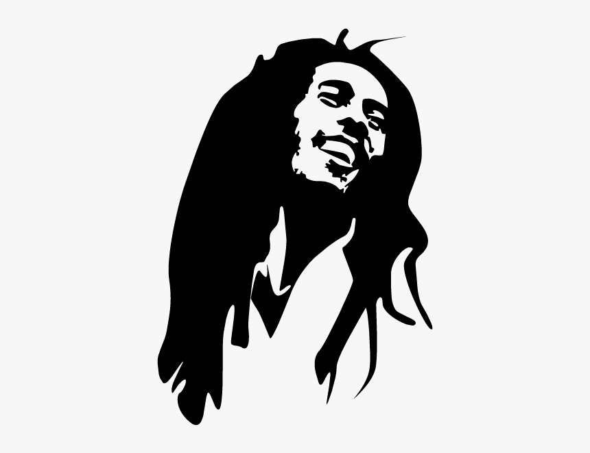 Detail Siluet Bob Marley Nomer 14
