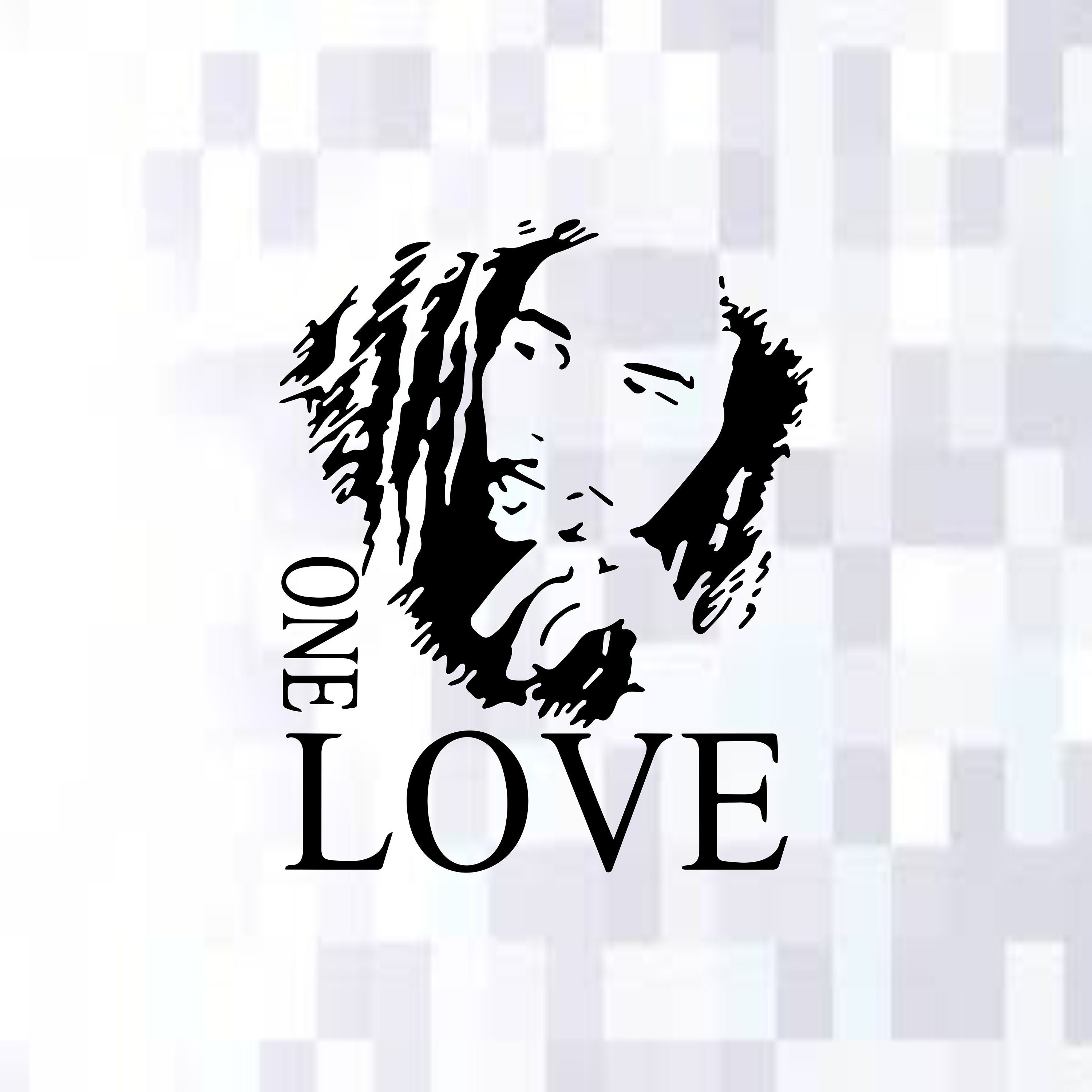 Detail Siluet Bob Marley Nomer 16